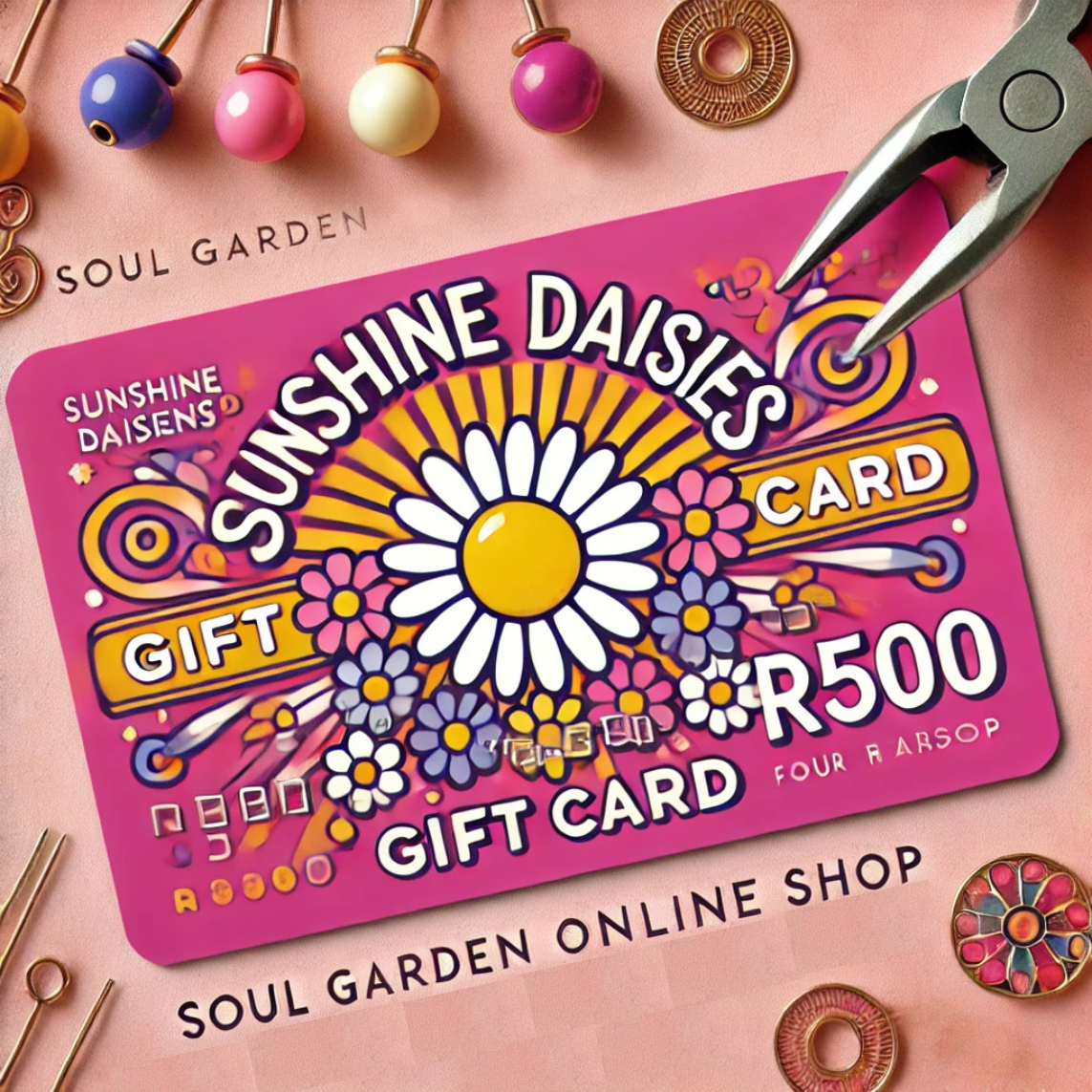 Sunshine Daisies Gift Card – Spread Joy and Style!